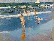 Joaquin Sorolla Y Bastida Children in the Sea oil on canvas
